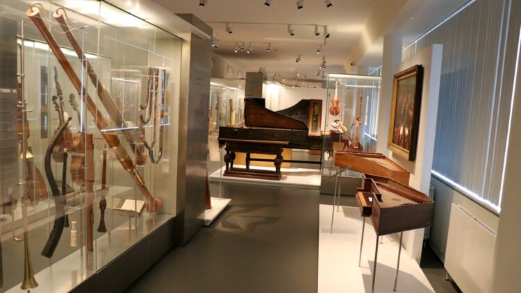 European instruments in the Danish Music Museum in Copenhagen.