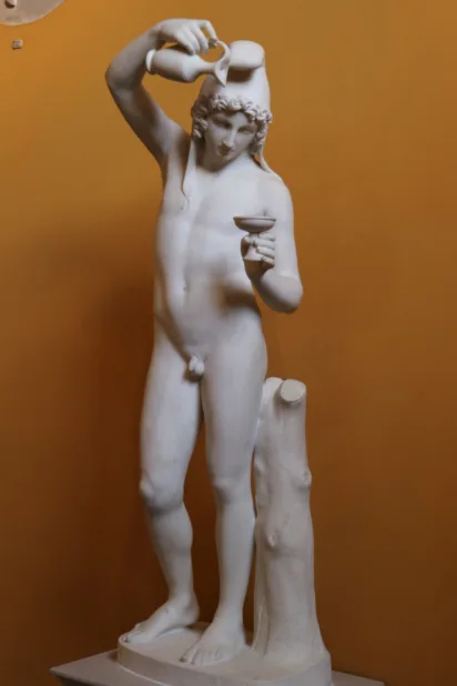 Thorvaldsen's Ganymede Filling the Cup