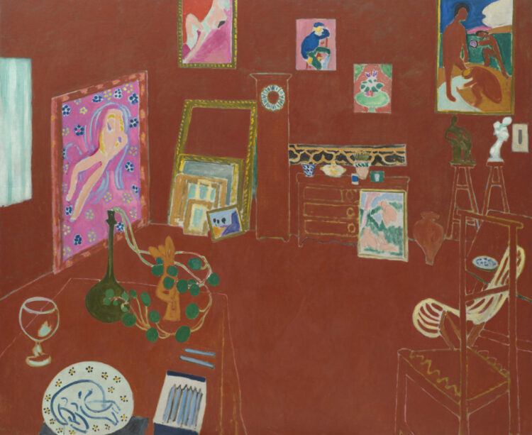 Henri Matisse. The Red Studio. C. 1911. Oil on canvas