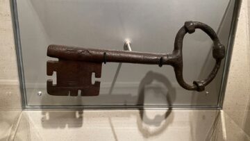 Keys to Norreport (North Gate) in the Museum of Copenhagen