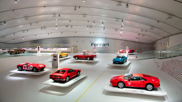 "Ferrari Forever" 75-Years Exhibition in the Enzo Ferrari Museum Modena