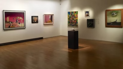 Danish Surrealist display