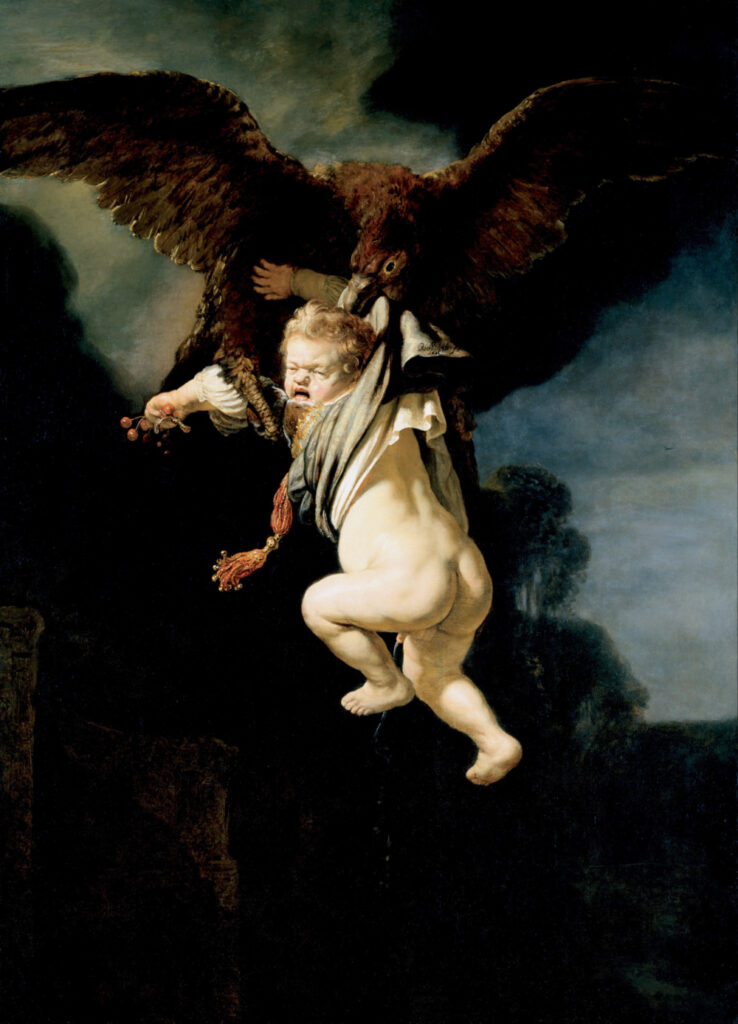 Rembrandt - The Abduction of Ganymede