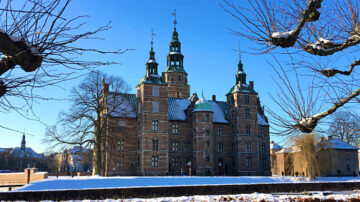 Rosenborg Castle with Snow