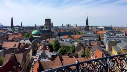 Copenhagen Viewed from the Rundetaarn