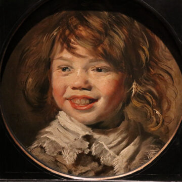 Laughing Boy by Frans Hals in the Mauritshuis in The Hague