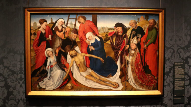 Rogier van der Weyden's The Lamentation of Christ