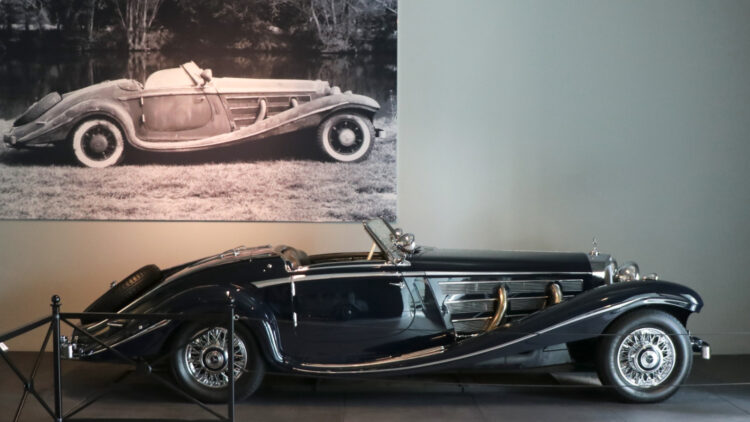 1936 Mercedes-Benz 500K Spezial Roadster in the Louwman Museum
