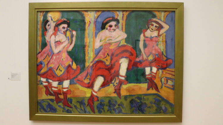 Ernst Ludwig Kirchner -- Czardas dancers