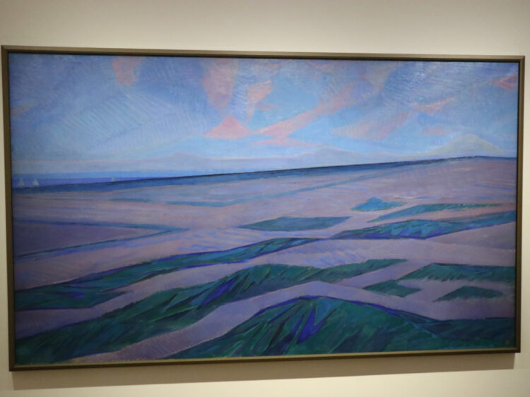 Dune Landscape by Piet Mondrian in the Kunstmuseum Den Haag