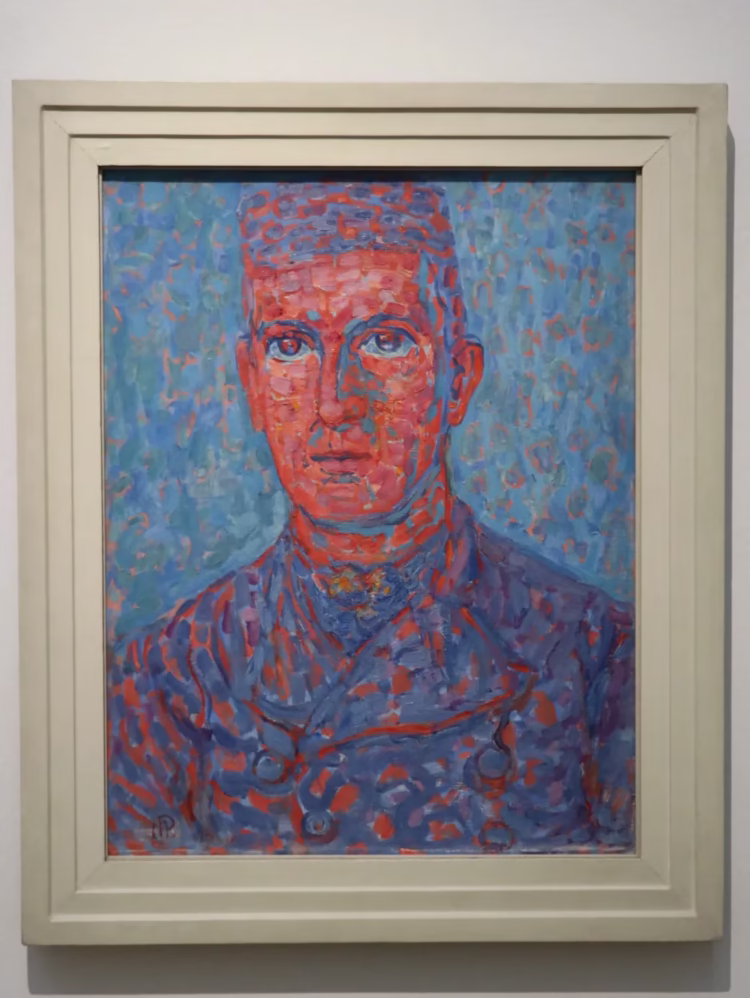 Zeeland Farmer by Piet Mondrian in the Kunstmuseum Den Haag