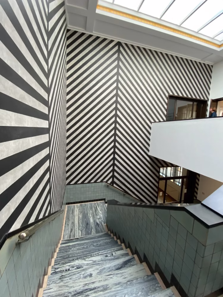 Sol LeWitt Staircase walls