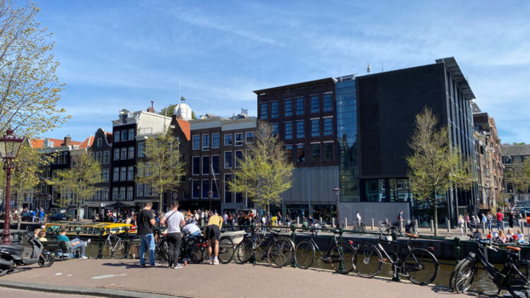 The Anne Frank Huis (House) is one of the most popular museums or sights to see in Amsterdam. Tickets are only sold online – no tickets are sold directly at the museum itself.