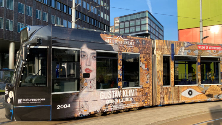 Gustav Klimt Tram Amsterdam