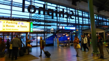 Public Transportation from Amsterdam to Schiphol Airport is cheapest by bus or train