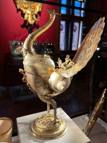 Peacock-Shaped Cup in the Princes Czartoryski Museum in Krakow