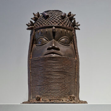 Benin Bronze Head in Berlin