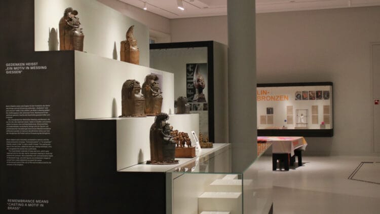 Benin Bronzes in the Ethnological Museum in Berlin