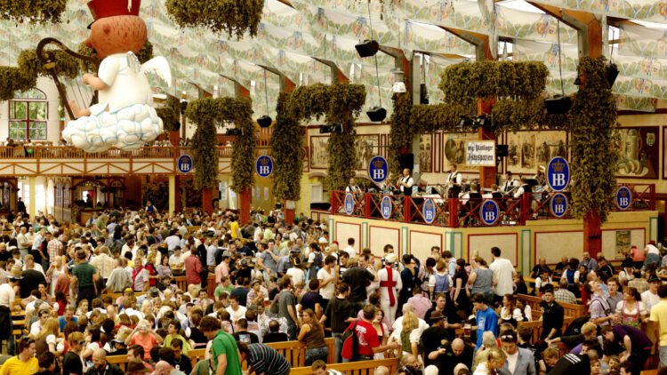 Oktoberfest tents have reserved seats for wheelchair users in Munich