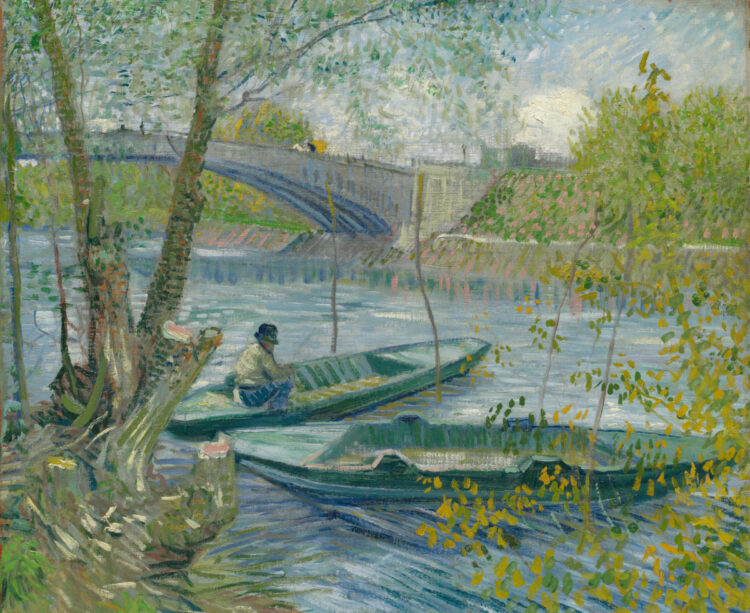 Fishing in Spring part of special exhibitions in 2023 in the Van Gogh Museum Amsterdam