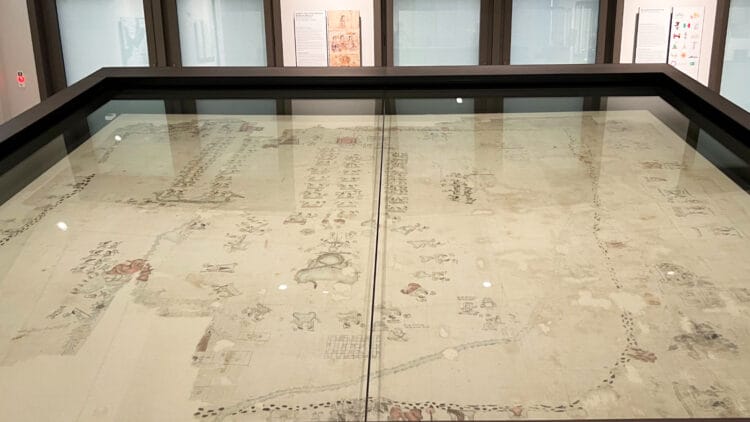Lienzo Seler II Coixtlahuaca II in the Ethnological Museum in Berlin