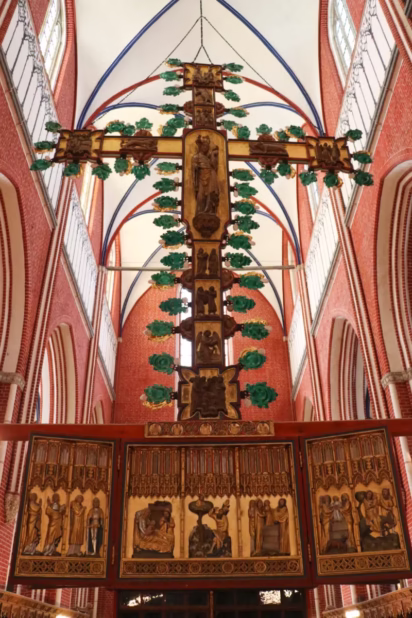 Mary Side of the Double-Sided Cross Altar in the Bad Doberan Minster