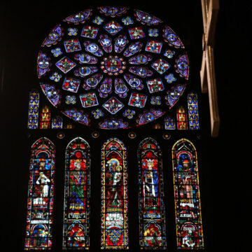 Chartres Cathedral North Transept Windows