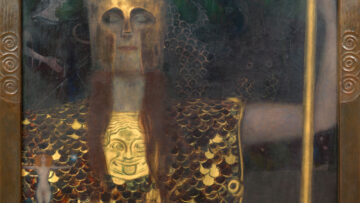 Detail Klimt, Pallas Athene2023 Berlin Museum Island Exhibitions