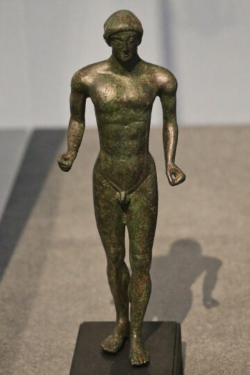 Kouros Statuette of a Naked Young Man