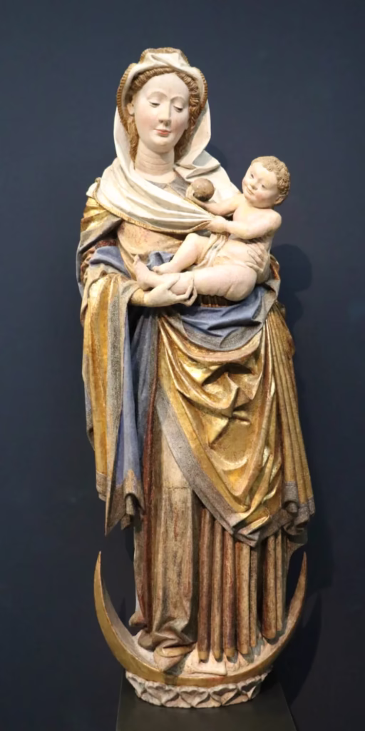 Mary on the Moon Crescent