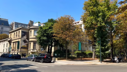 Exterior of the Marmottan Museum Monet in Paris