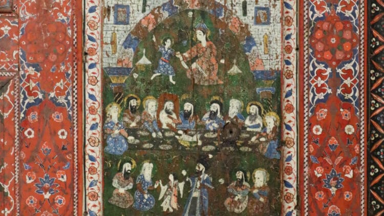 Aleppo Room Last Supper Detail