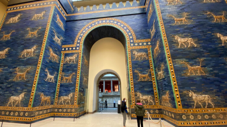 The Ishtar Gate will not be seen while the Pergamon Museum Berlin is closed from October 2023 until 2027 (and only reopening fully by the mid-1930s)