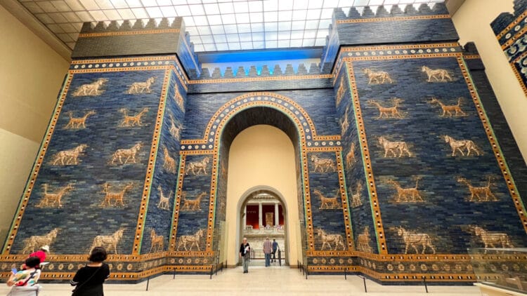 Ishtar Gate in the Pergamon Museum in Berlin