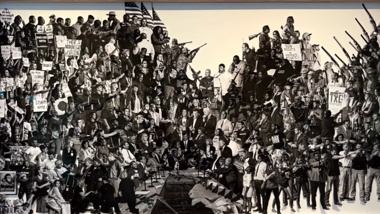 JR (The Gun Chronicles: A Story of America, composition #1, USA, 2018)