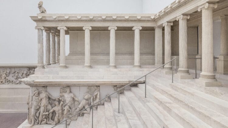 Pergamon Altar reconstructed temple in Berlin