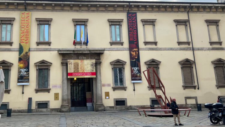 Pinacoteca and Biblioteca Ambrosiana in Milan