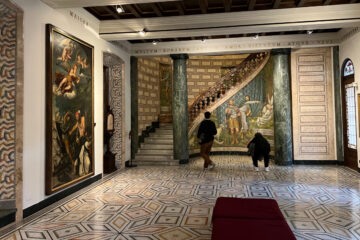 Room of the Exedra in the Pinacoteca Ambrosiana in Milan