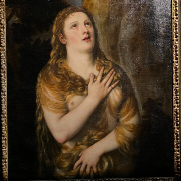 Titian / Tiziano Vecellio: Mary Magdalene in the Pinacoteca Ambrosiana in Milan