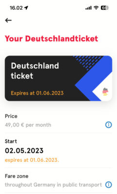 Save with the Deutschland Ticket on transportation in Germany