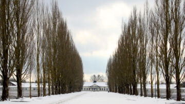 The KZ-Gedenkstätte Dachau is a memorial at the first concentration camp opened by the Nazis near Munich in 1933.