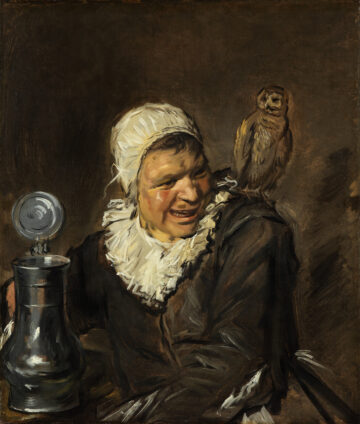 Frans Hals, Malle Babbe on display in the Frans Hals Exhibition in the Rijksmuseum Amsterdam 2024