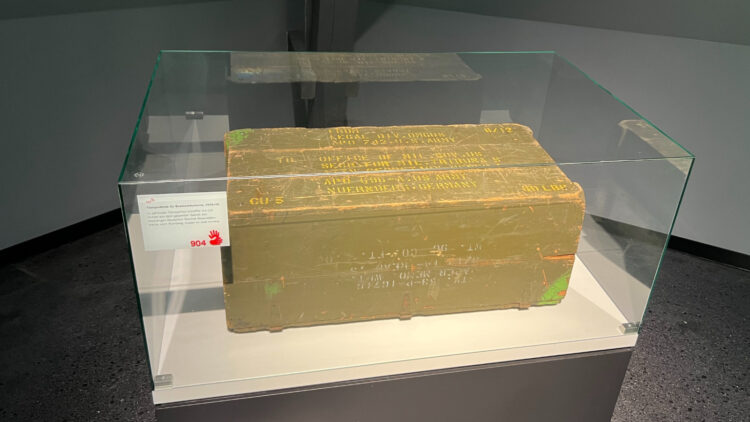 Nuremberg Trial Transportation Crate