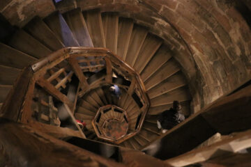 It ss worth scaling the stairs of the Sinwellturrm of Nuremberg Imperial Castle for wonderful views.