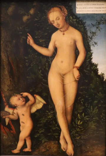 Venus mit Amor als Honigdieb