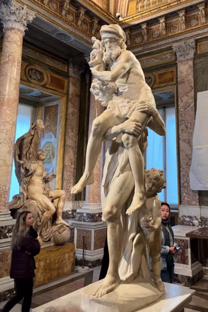 Bernini's Aeneas, Anchises, and Ascanius