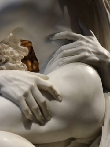 Bernini's The Abduction of Proserpina (detail)