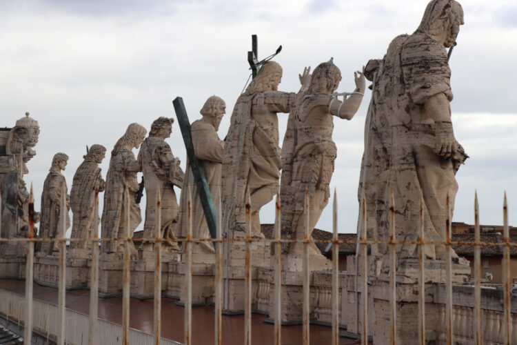 Saints at St Peter’s Basilica