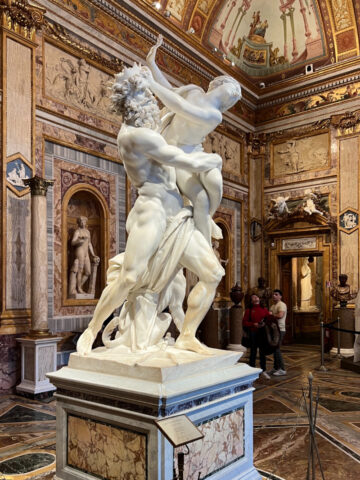 Bernini's The Abduction of Proserpina in the Borghese Gallery