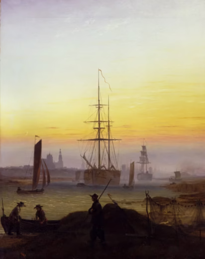 Caspar David Friedrich -- Infinite Landscapes (Unendliche Landschaften) is a special exhibition in the Alte Nationalgalerie in Berlin from 19 April to 4 August 2024.
